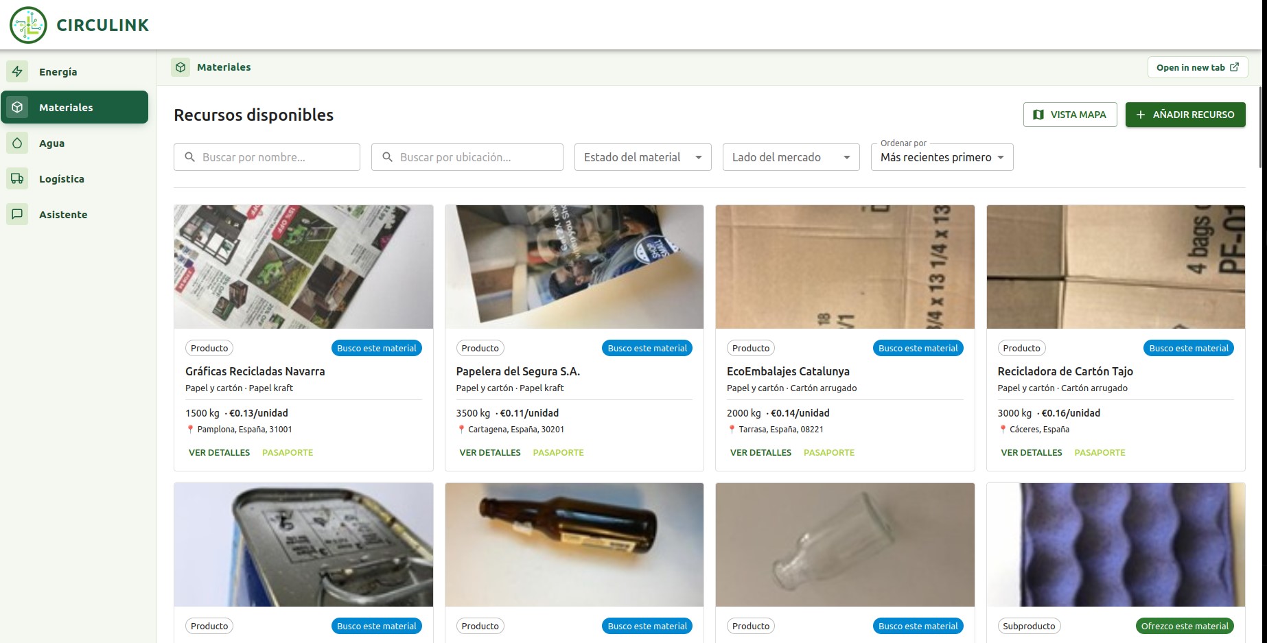 Imagen Marketplace CIRCULINK